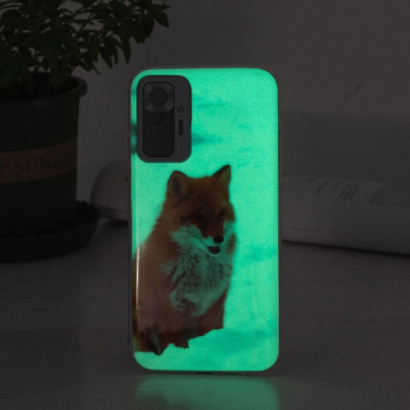 Cover Xiaomi Redmi Note 10 Pro Fluorescerende Ræv