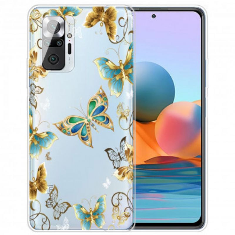 Cover Xiaomi Redmi Note 10 Pro Flyvende Sommerfugle