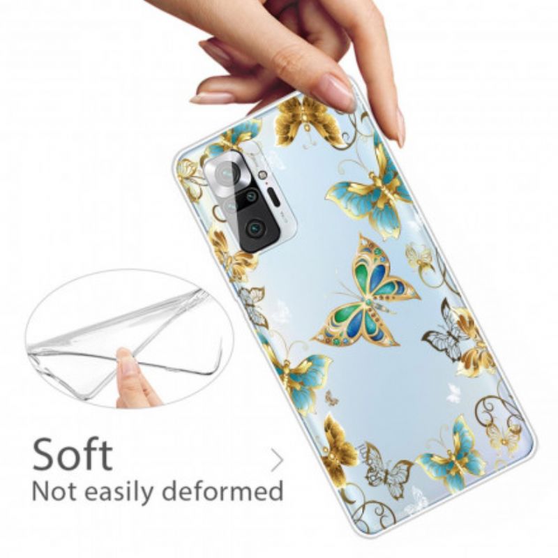 Cover Xiaomi Redmi Note 10 Pro Flyvende Sommerfugle