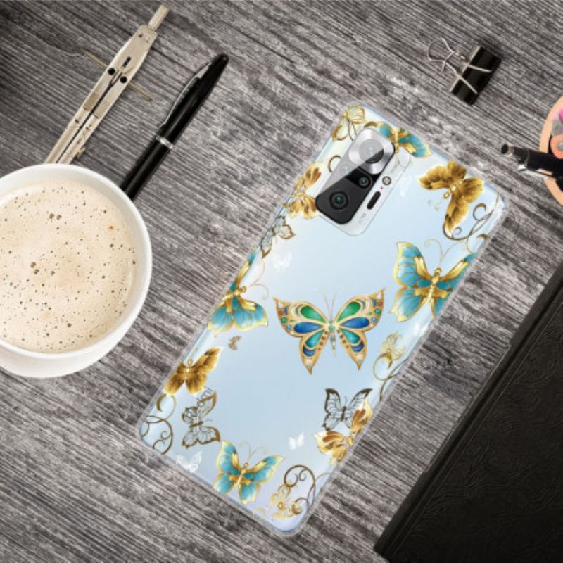 Cover Xiaomi Redmi Note 10 Pro Flyvende Sommerfugle