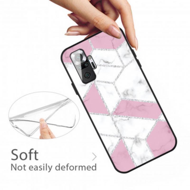 Cover Xiaomi Redmi Note 10 Pro Glitrer Marmor