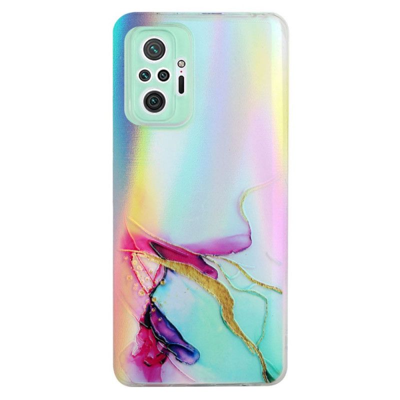 Cover Xiaomi Redmi Note 10 Pro Lasereffekt Marmor