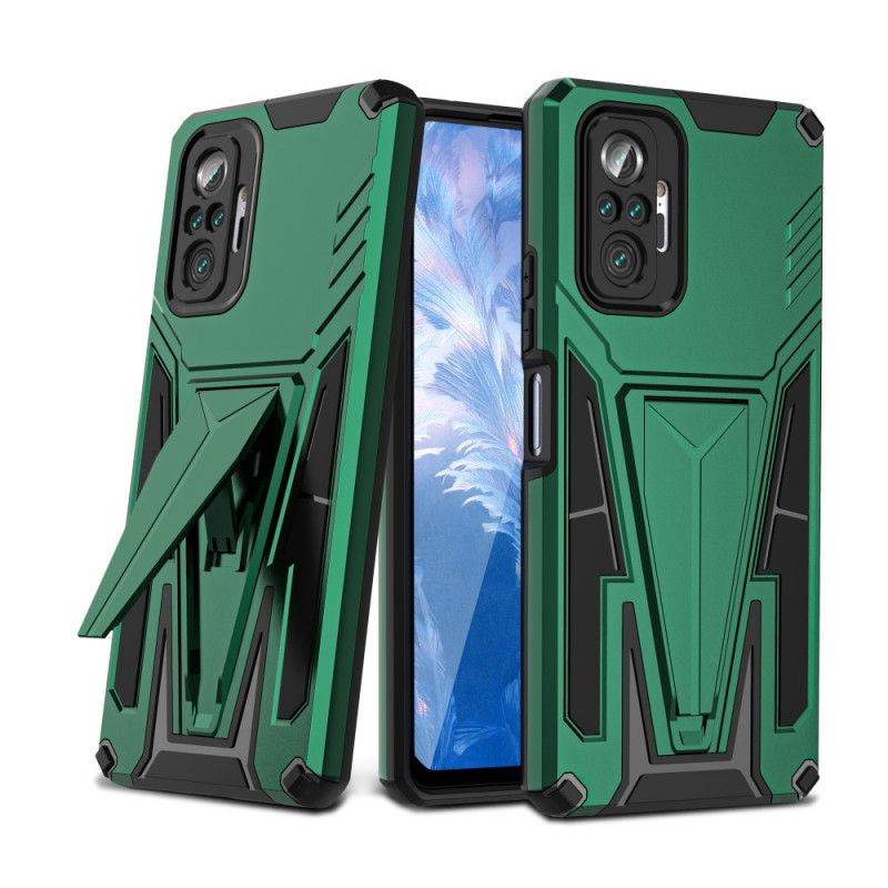 Cover Xiaomi Redmi Note 10 Pro Modstandsdygtig Aftagelig Støtte