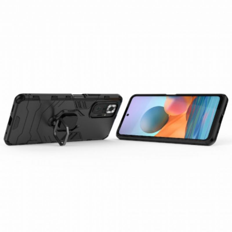 Cover Xiaomi Redmi Note 10 Pro Modstandsdygtig Ring