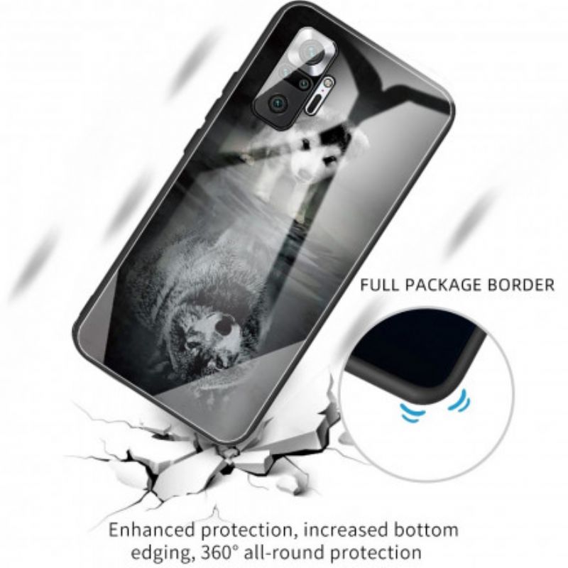 Cover Xiaomi Redmi Note 10 Pro Puppy Dream Hærdet Glas