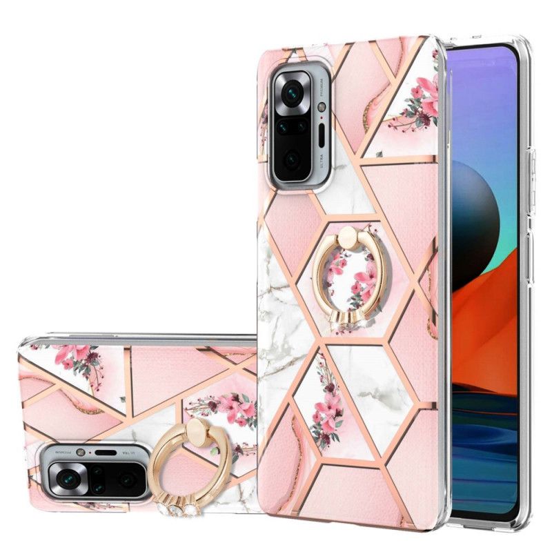 Cover Xiaomi Redmi Note 10 Pro Ringstøtteblomster