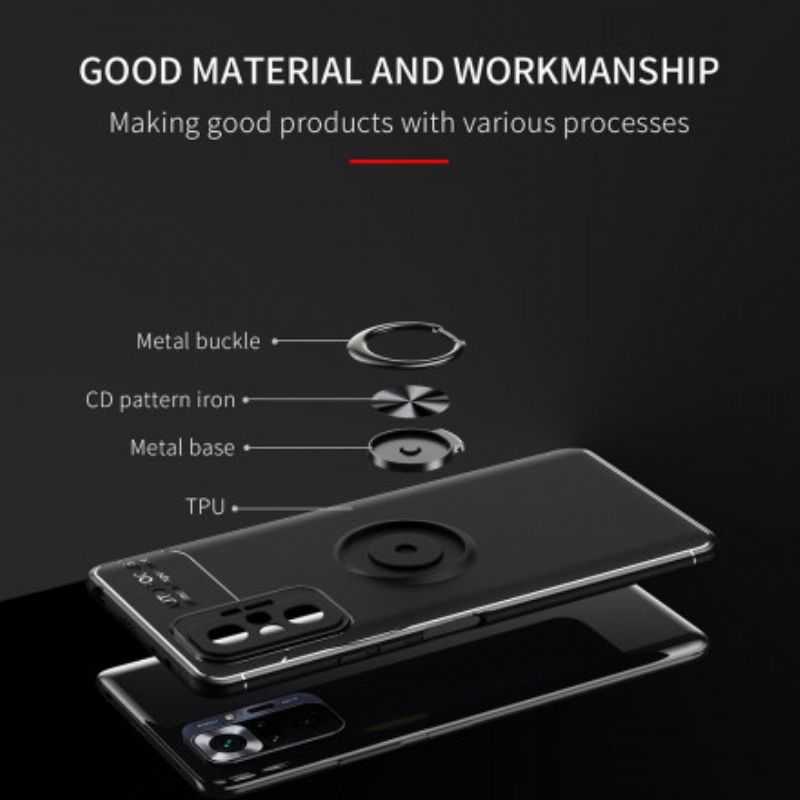 Cover Xiaomi Redmi Note 10 Pro Roterende Ring