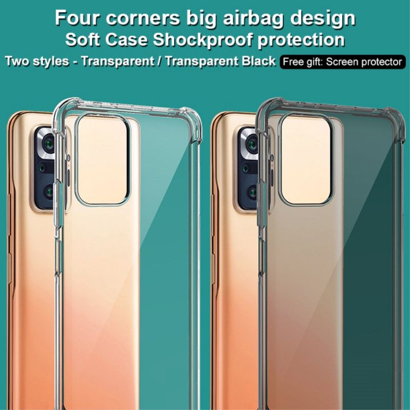 Cover Xiaomi Redmi Note 10 Pro Transparent Imak