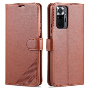 Flip Cover Xiaomi Redmi Note 10 Pro Azns Kunstlæder