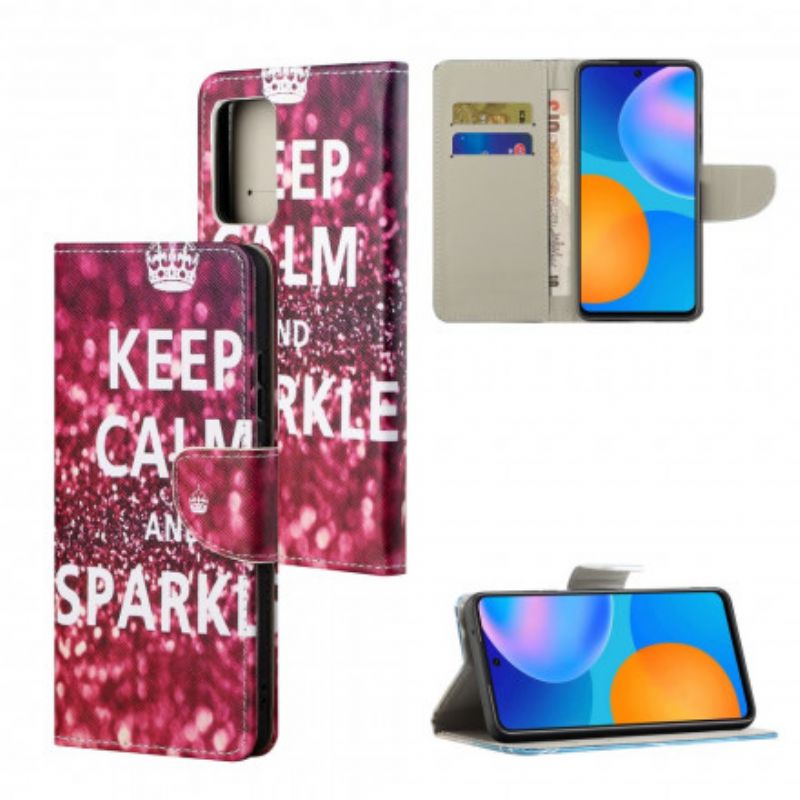 Flip Cover Xiaomi Redmi Note 10 Pro Bevar Roen Og Gnistre