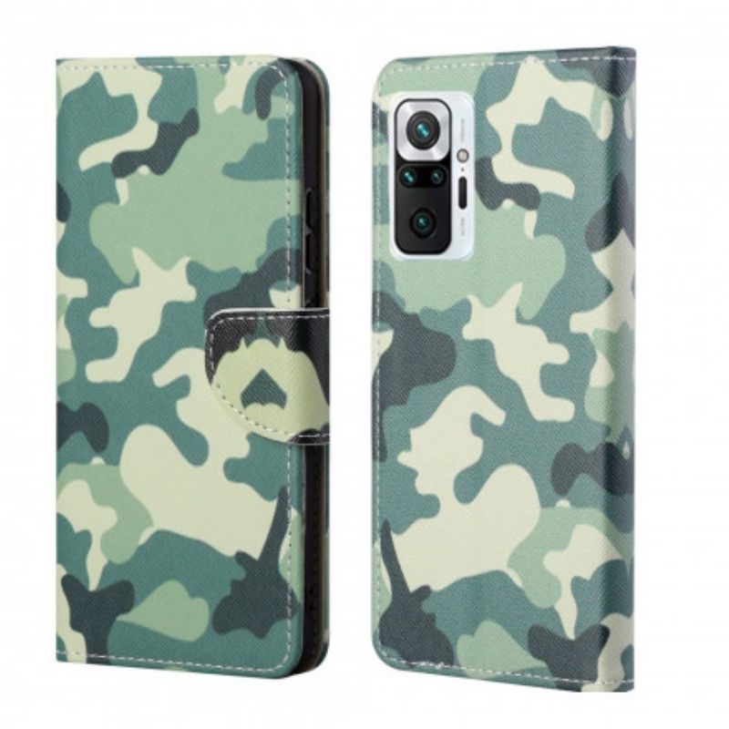 Flip Cover Xiaomi Redmi Note 10 Pro Camouflage