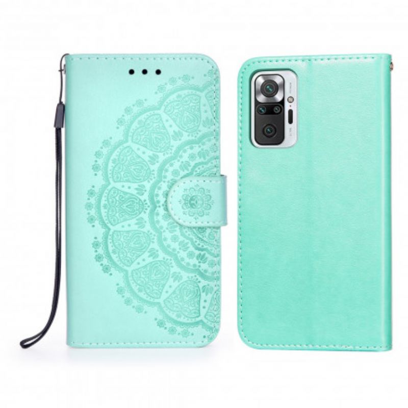 Flip Cover Xiaomi Redmi Note 10 Pro Coral Mandala