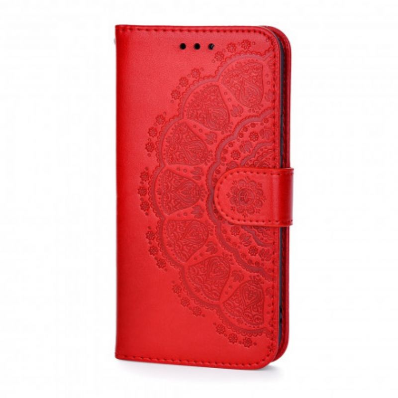 Flip Cover Xiaomi Redmi Note 10 Pro Coral Mandala