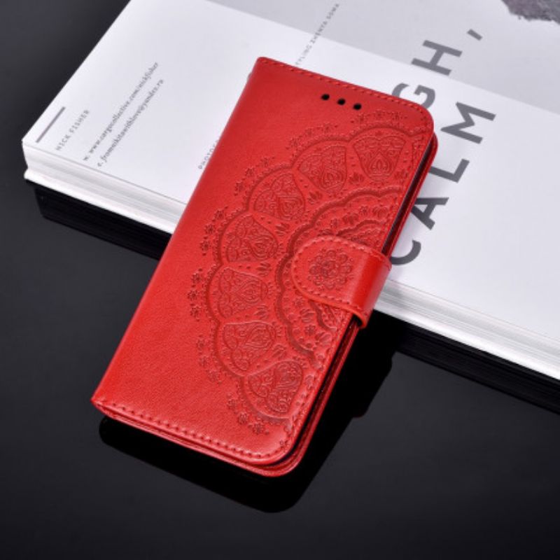 Flip Cover Xiaomi Redmi Note 10 Pro Coral Mandala