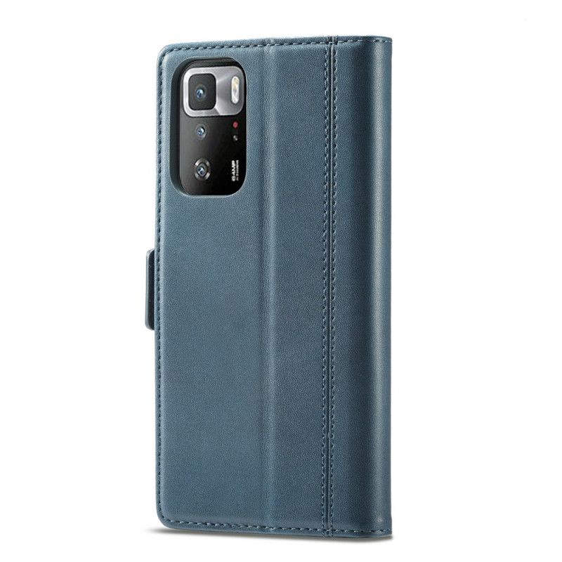 Flip Cover Xiaomi Redmi Note 10 Pro Dobbeltspænde Lc.imeeke