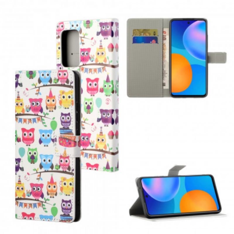 Flip Cover Xiaomi Redmi Note 10 Pro Flere Ugler