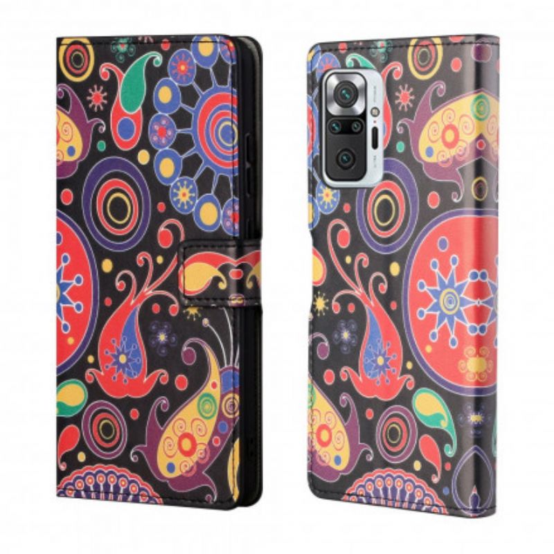 Flip Cover Xiaomi Redmi Note 10 Pro Galaxy Design