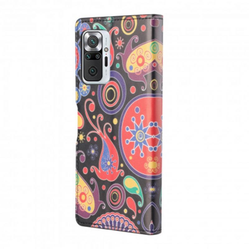 Flip Cover Xiaomi Redmi Note 10 Pro Galaxy Design