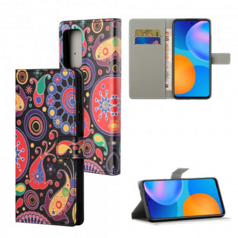 Flip Cover Xiaomi Redmi Note 10 Pro Galaxy Design