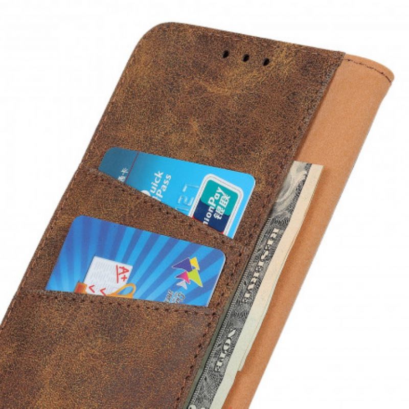 Flip Cover Xiaomi Redmi Note 10 Pro Læder Cover Vintage Magnetklap