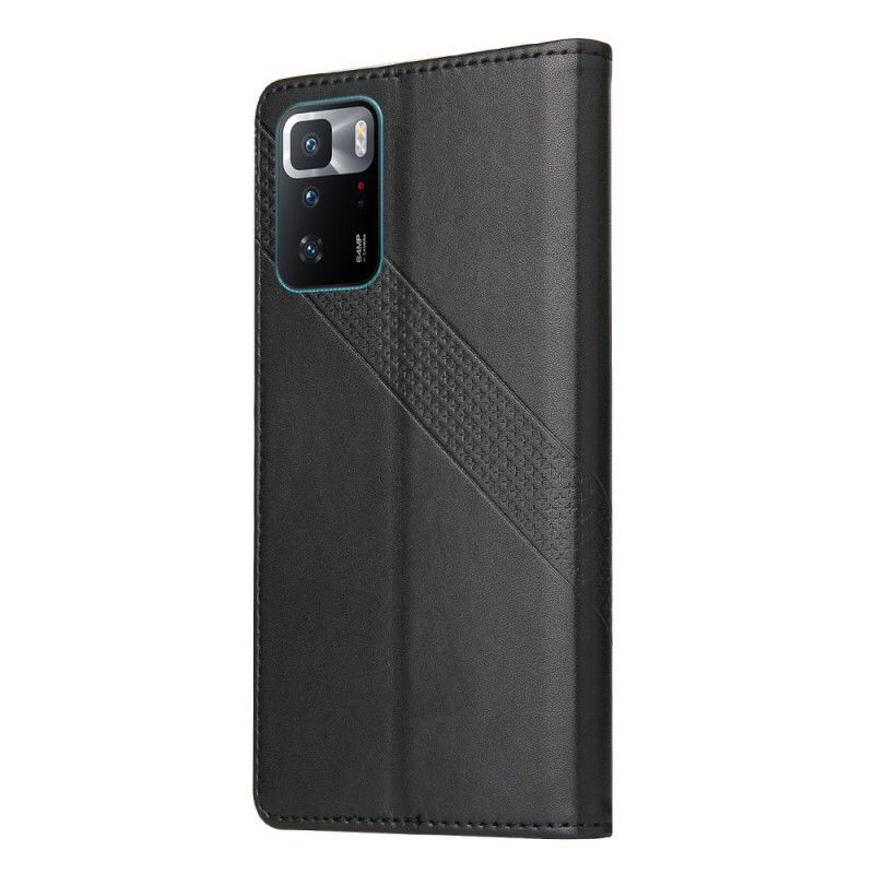 Flip Cover Xiaomi Redmi Note 10 Pro Lædereffekt Gq.utrobe