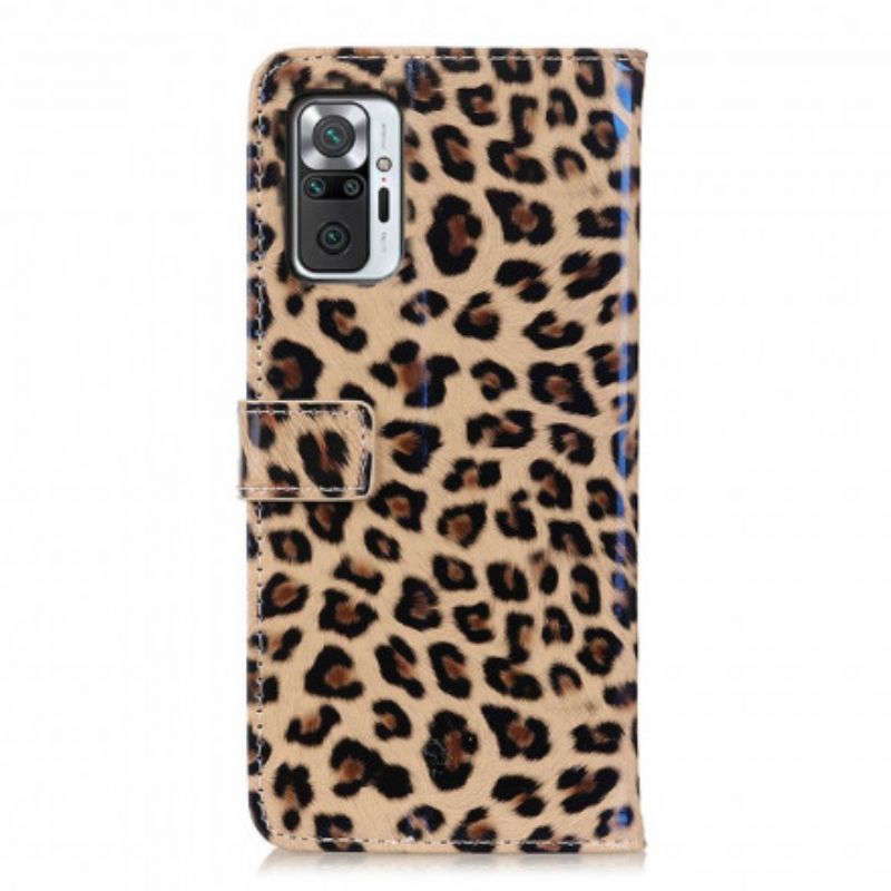 Flip Cover Xiaomi Redmi Note 10 Pro Leopard