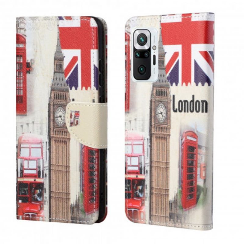 Flip Cover Xiaomi Redmi Note 10 Pro London Life