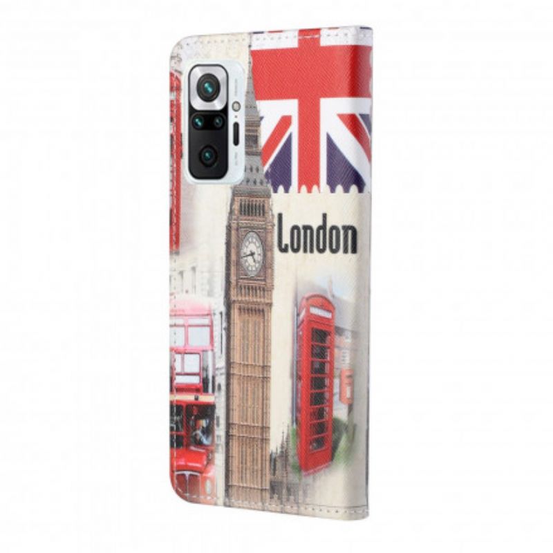 Flip Cover Xiaomi Redmi Note 10 Pro London Life