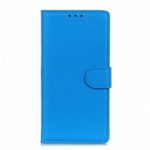 Flip Cover Xiaomi Redmi Note 10 Pro Premium Litchi-lædereffekt