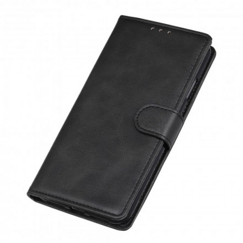 Flip Cover Xiaomi Redmi Note 10 Pro Retro Mat Lædereffekt