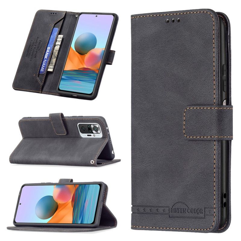 Flip Cover Xiaomi Redmi Note 10 Pro Rfid Binfen Farve