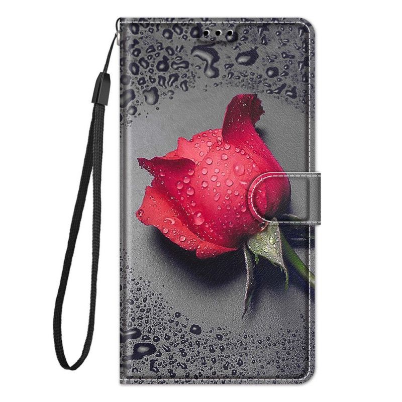 Flip Cover Xiaomi Redmi Note 10 Pro Roser Med Rem