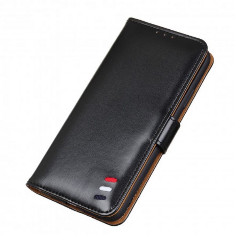 Flip Cover Xiaomi Redmi Note 10 Pro Tricolor Lædereffekt