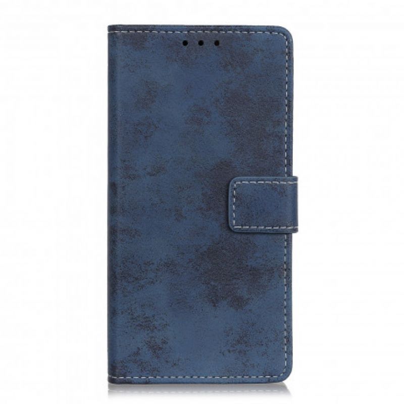 Flip Cover Xiaomi Redmi Note 10 Pro Vintage Lædereffekt