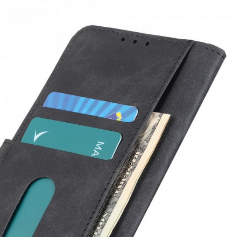 Flip Cover Xiaomi Redmi Note 10 Pro Vintage Lædereffekt Khazneh