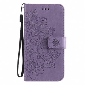 Læder Cover Xiaomi Redmi Note 10 Pro Mandalas