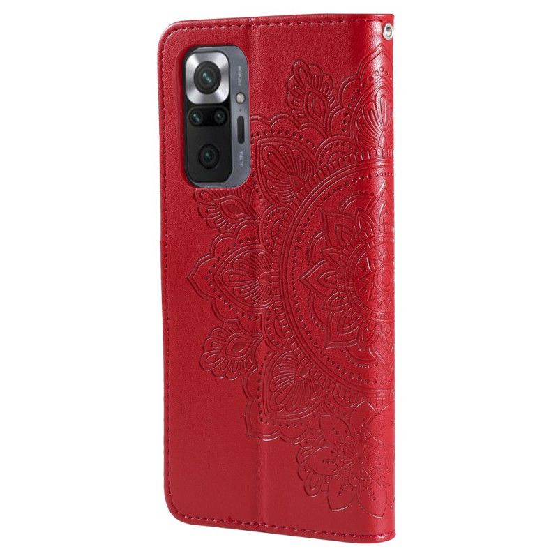 Læder Cover Xiaomi Redmi Note 10 Pro Mandalas