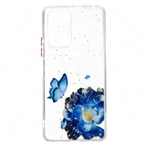 Mobilcover Xiaomi Redmi Note 10 Pro Floral Butterfly Hybrid