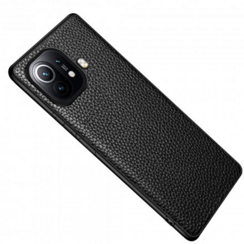 Cover Xiaomi Mi 11 Pro Ægte Litchi Læder