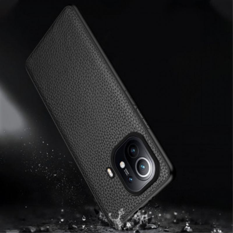 Cover Xiaomi Mi 11 Pro Ægte Litchi Læder