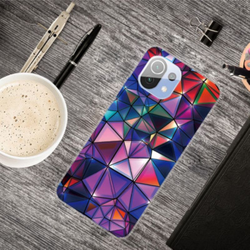 Cover Xiaomi Mi 11 Pro Fleksibel Geometri