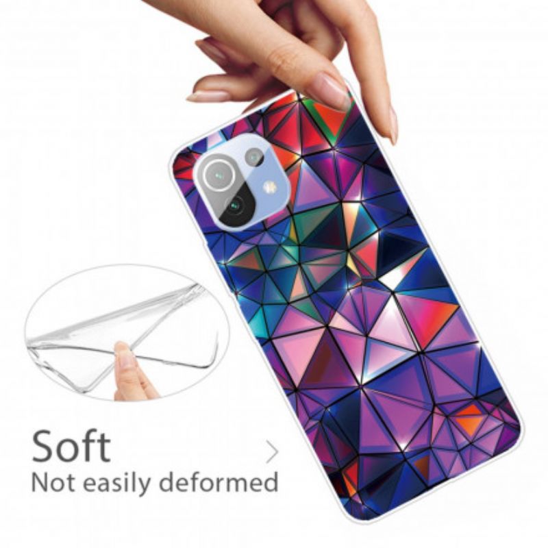 Cover Xiaomi Mi 11 Pro Fleksibel Geometri