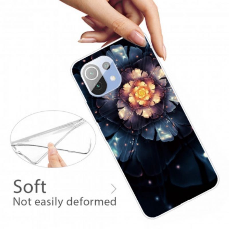 Cover Xiaomi Mi 11 Pro Fleksible Blomster