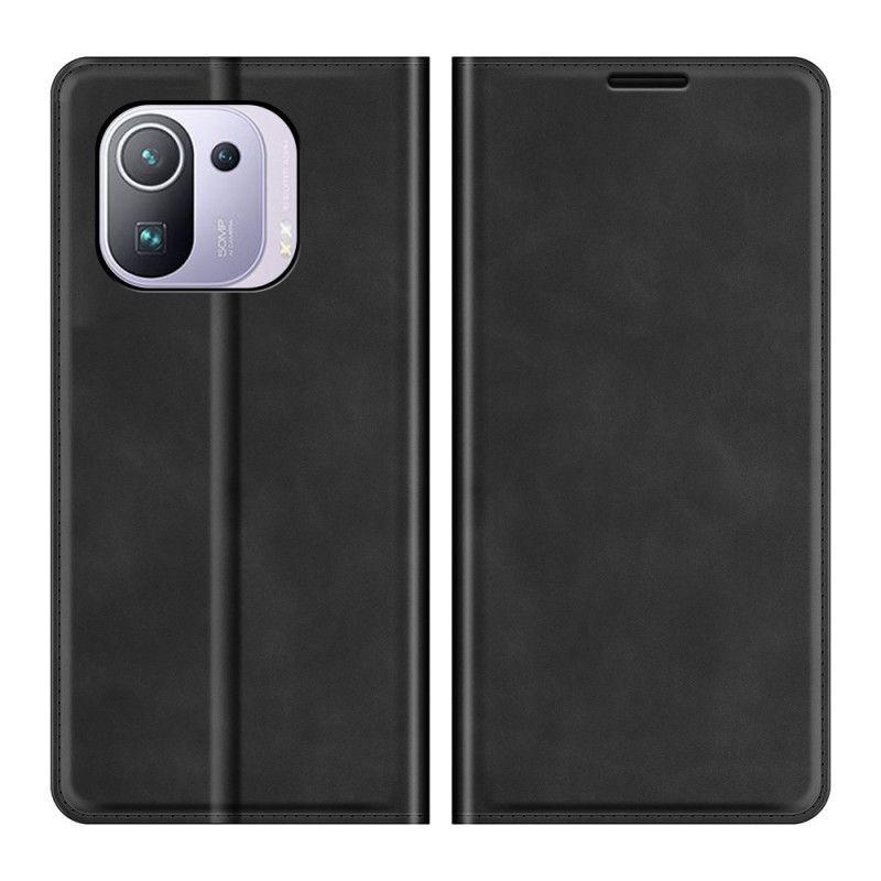 Cover Xiaomi Mi 11 Pro Flip Cover Læderdesign I Stil