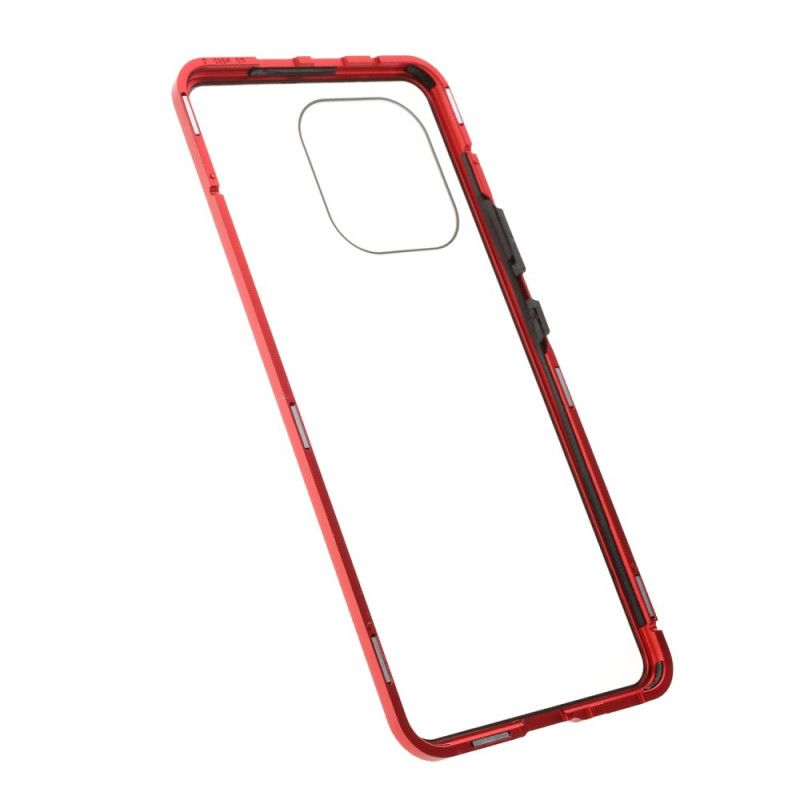 Cover Xiaomi Mi 11 Pro Hærdet Glas Og Metal Foran Og Bagpå