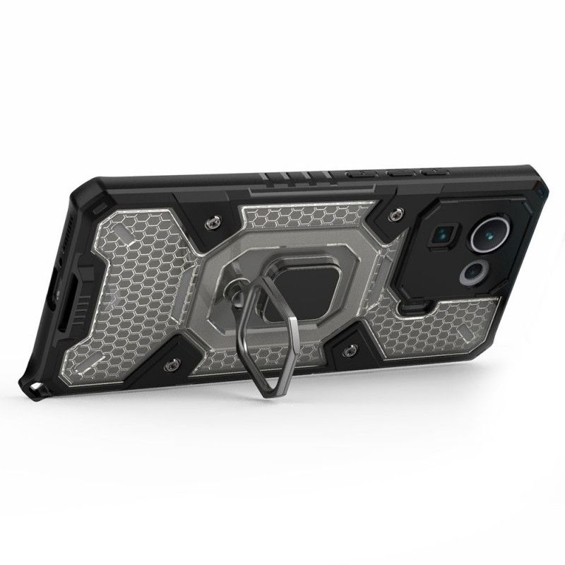 Cover Xiaomi Mi 11 Pro Honeycomb Med Ring