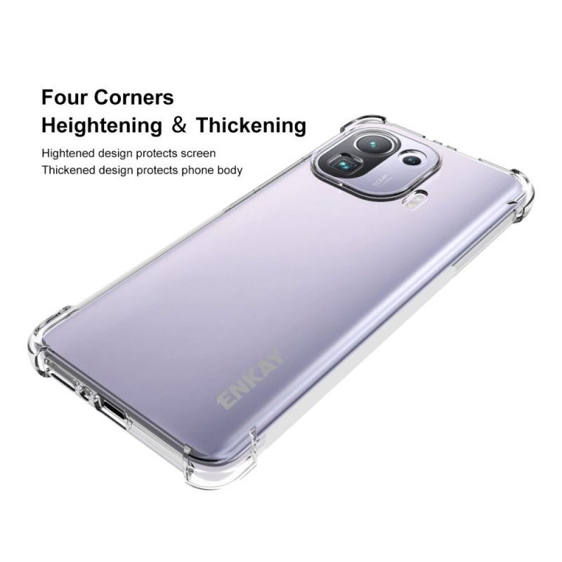 Cover Xiaomi Mi 11 Pro Transparent Enkay