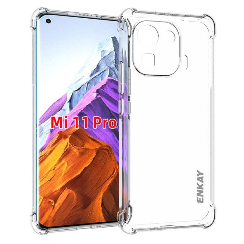 Cover Xiaomi Mi 11 Pro Transparent Enkay