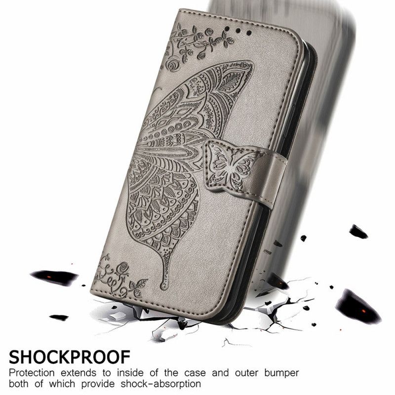 Flip Cover Xiaomi Mi 11 Pro Halve Sommerfugle