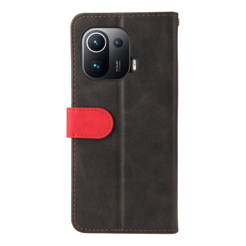 Flip Cover Xiaomi Mi 11 Pro Tofarvet